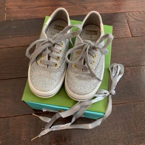 Keds Kate Spade Glitter Sneakers kid/toddler sz 8
